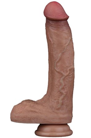 Dual Layered Silikon-Dildo 21,5 cm