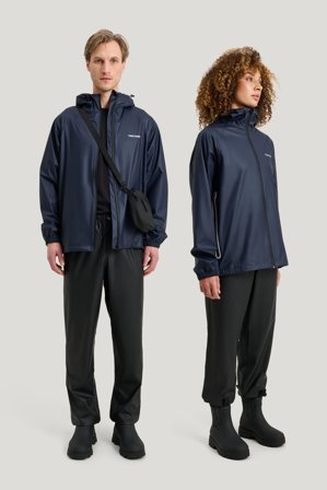 Tretorn Packable Rainbreaker Set — Regenkleding Dames/Heren — Blauw | Bovenkleding, Regenlaarzen, Jassen & Regenkleding voor Dames, Heren & Kinderen