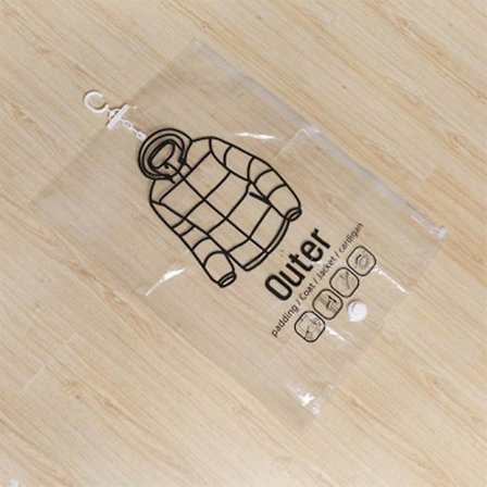 2 kappaletta sivuveto ripustettava tyhjiöpakkauspussi ripustettava vaatteiden säilytyspussi viimeistelypussi vaatteiden pölysuoja