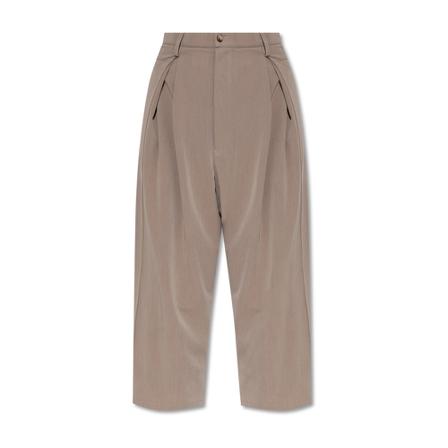 The Mannei, Cholet loose-fitting trousers Grijs, Dames, Maat:S