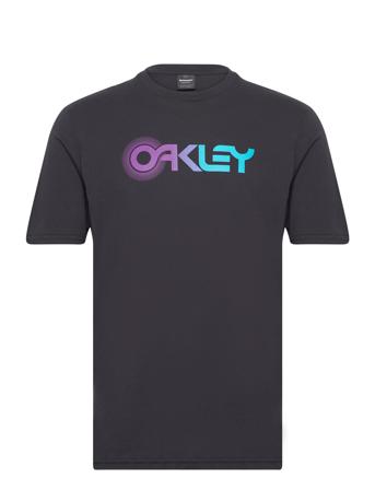 Rings Tee T-shirts Short-sleeved Svart Oakley Sports*Betinget Tilbud