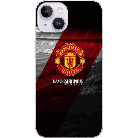 Apple Iphone 14 Mjukt Skal - Manchester United Fc