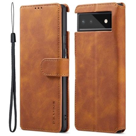 DG.Ming Retro Google Pixel 6 fodral - Brun Brun