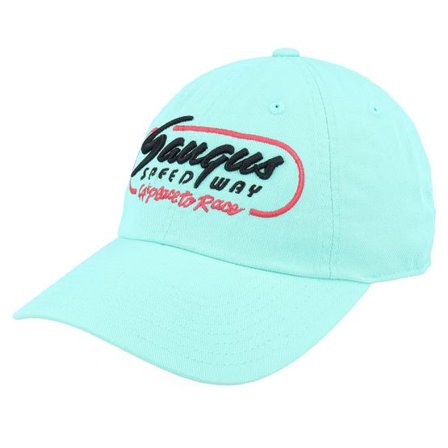 American Needle - Blå unconstructed Keps - Saugus Speedway Ballpark Turquoise Dad Cap @ Hatstore