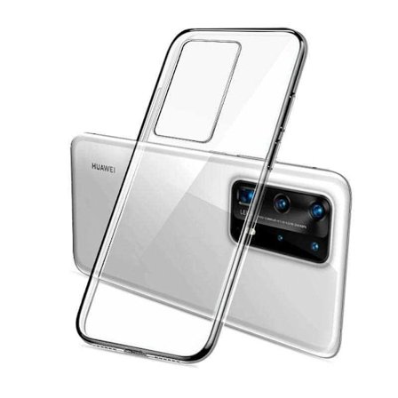 Transparent Silikon TPU-Skal till Huawei P40 Pro