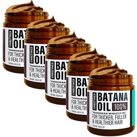 Oraffinerad Batanaolja för tillväxt, 100% Batanaolja från Honduras, Olja, Hjälper mot frissighet, kluvna toppar