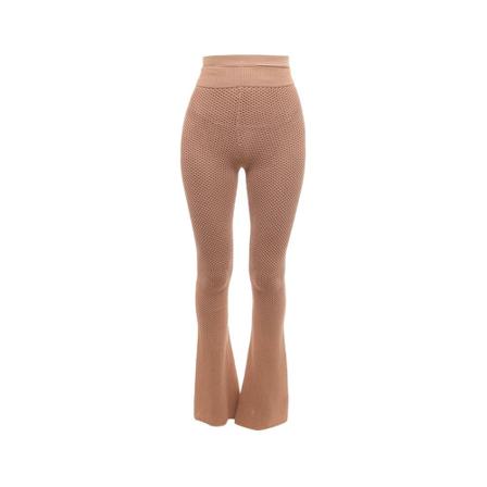 Andrea Adamo, Cropped Trousers Bruin, Dames, Maat:S