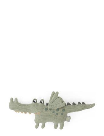 Darling Rattle - Baby Buddy Crocodile Toys Baby Toys Rattles Grøn OYOY Living Design