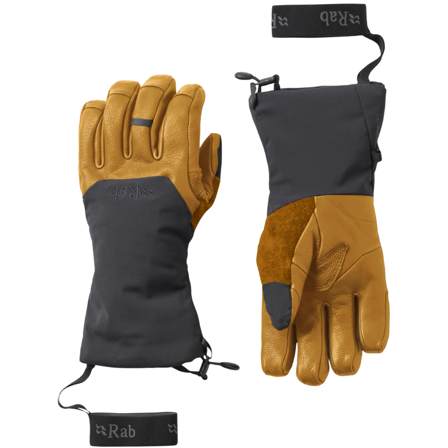 Rab Guide Gtx Gauntlets Black/Tan