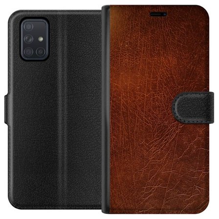 Kompatibel Tegnebogsetui til Samsung Samsung Galaxy A71 Læder