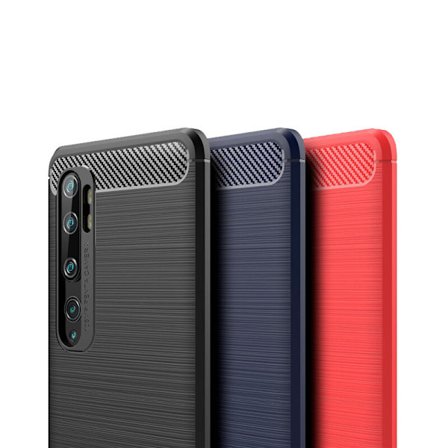 Stöttåligt Armor Carbon TPU-skal Xiaomi Mi Note 10 / Note 10 Pro