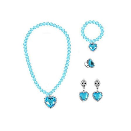 5 stk Prinsesse Pretend Smykker Leker, Jentes Smykker Kle seg Ut Lek S