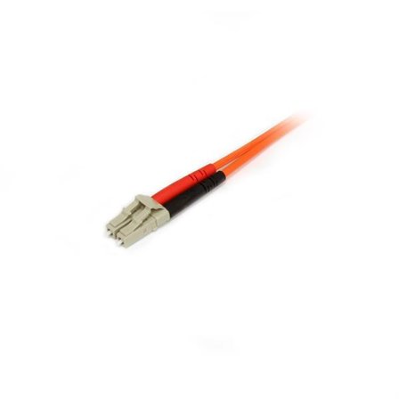 StarTech 2m Fiber Optic Cable - Multimode Duplex 50/125 - LSZH - LC/SC - OM2 - LC to SC Fiber Patch Cable - nettverkskabel - 2 m