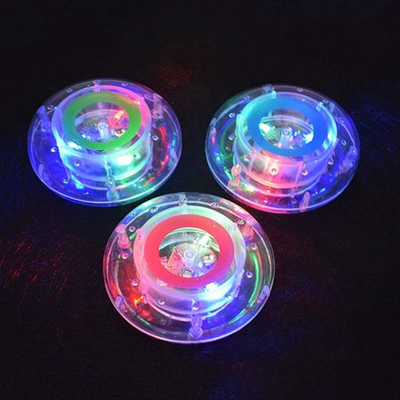 Flydende LED-lys til pool med 7 farver blinkende badekarlys