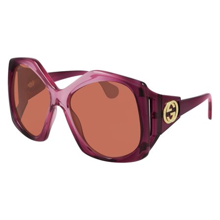 Gucci - Solglasögon - Röda - GG0875S 003 6216