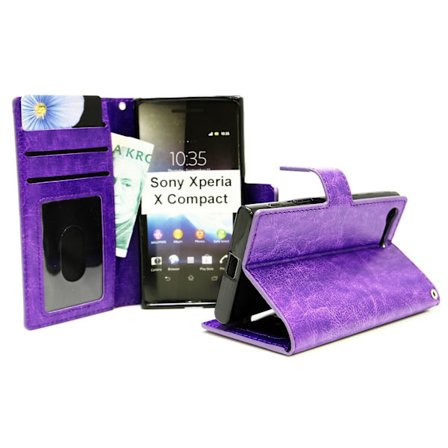 Crazy Horse Wallet Sony Xperia X Compact (F5321)
