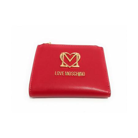 Moschino, Wallets ; Cardholders Czerwony, Kobieta, Rozmiar: ONE Size