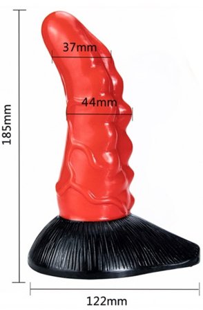 Kjøp MonsterRed Ratops Dildo 18,5 cm - Monster dildo | God pris