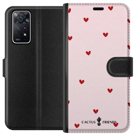Kompatibel Tegnebogsetui til Xiaomi Xiaomi Redmi Note 11 Pro 5G Cactus and Friends – HeartSprinkle