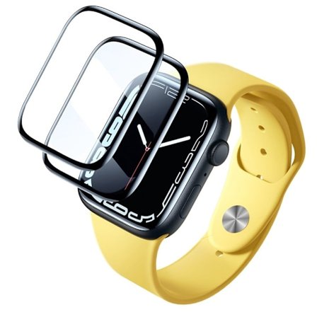 2Pcs BASEUS Apple Watch SE 2022 (40mm) HD screen protector - Black