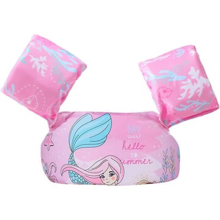 Redningsvest for småbarn, svømmevest for jenter og gutter, svømmetreningsvest, redningsvest for barn til pytter/strand