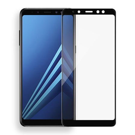 3-PACK Samsung Galaxy A7 2018 Skärmskydd 2.5D HD 0,3mm