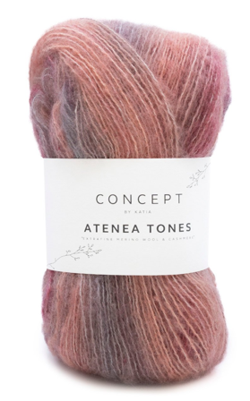 Katia Atenea-Tones Rødtoner 205, 25g