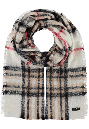 Fraas Cashmink Stola Halsduk Halsdukar & scarves Dam Vit ONESIZE