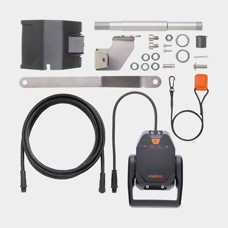 Top-mounted throttle Torqeedo Remote Kit, for Travel / Travel XP, with TorqLink + mounting kit + kill switch + wiring harness