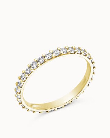 Eternity Ring Ilona 18K Yellow Gold - Engagement Rings & Wedding Rings from Vanbruun