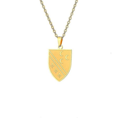 Bosniska Hängsmycken Halsband Rostfritt Stål Bosna Berlock Bosnien och Hercegovina Smycken