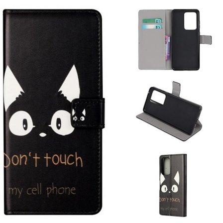 Lompakkokotelo Samsung Galaxy A52 / A52s - Dont Touch My Cell Phone