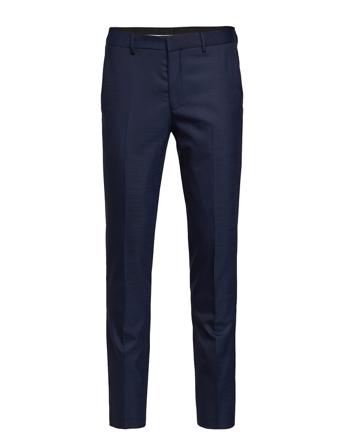 Slhslim-Mylostate Flex Dk Bl Trs B Kostymbyxor Formella Byxor Blå Selected Homme