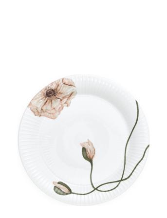 Hammershøi Poppy Tallerken M. Deko Home Tableware Plates Small Plates Hvid Kähler