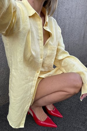 NA-KD Slingback-pumps - Högklackade skor - Röd - EU 40