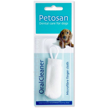 Petosan - Oral Cleaner Fingerklut av mikrofiber - Hund - Hundepleie & kosttilskudd - Tannpleie - ZOO.no