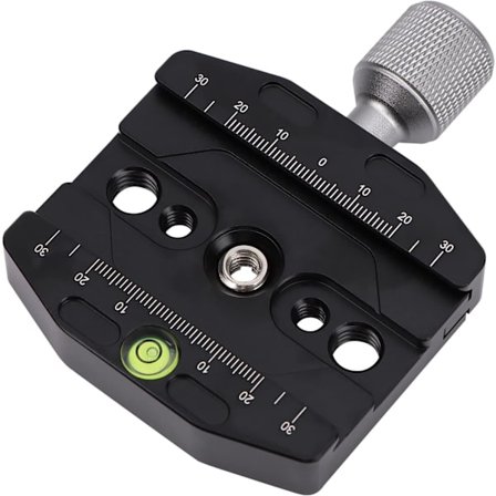 70mm Arca-type hurtigudløserklemme Universal kamerahurtigudløserplade wi