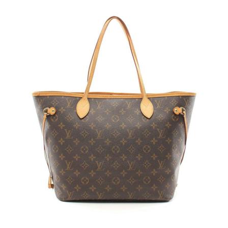 Louis Vuitton Vintage Pre-owned Neverfull MM Monogram Taske Brun, Dame Vintage Tasker, Størrelse: ONE Size