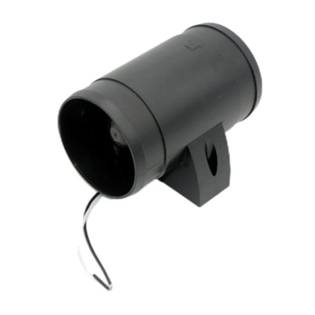 3 tommers Stille Kanalvifte Inline Kanalvifte Avtrekksvifte 12V 145CFM Svart