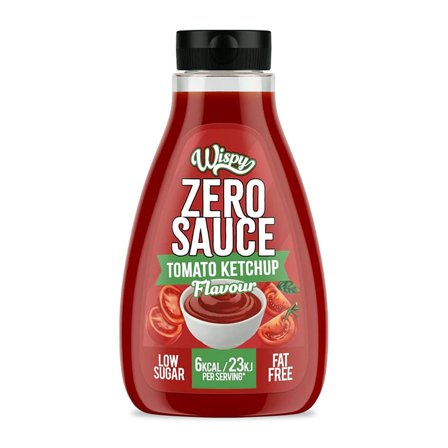Wispy Nutrition Zero Sauce Tomato Ketchup 430 g, Helse & Madvarer, Dressing & Saucer, Øvrigt