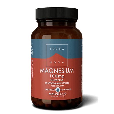 Terranova Magnesium 100 mg 50 kaps., Helse & Madvarer, Mineraler, Magnesium