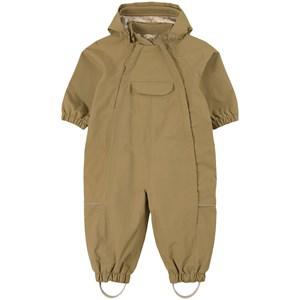 Wheat Heather Green Olly Tech Shell Coverall 98 cm - Coveralls - 98 CM - Green