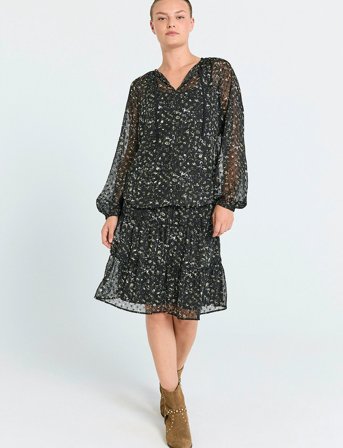 FREE/QUENT Fqsanda-Blouse - Black - S