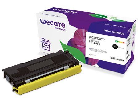 Wecare Toner BROTHER TN-2000 2,5K svart - Lyreco - Toner och bläck - Tonerkassetter - Toner WeCare