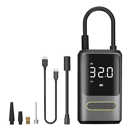 Elektrisk Luftpumpe med 4000mAh Batteri, 150PSI Bærbar Kompressor (FMY)