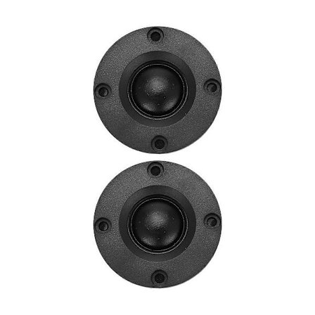 2 st Diskanthögtalare 1,5 tum 6 Ohm 30W Dome Silk Film Diskanthögtalare Hifi Diskant Högtalare Ljudhögtalare med Värme