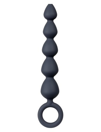 Amaysin Amaysin Silicone Anal Beads - Black - ONE SIZE