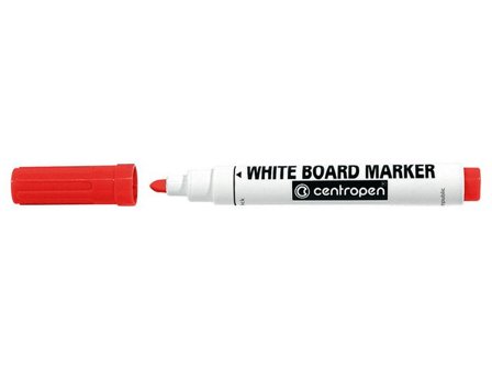Whiteboardpenna, 2,5 mm linjebredd, röd - Lyreco - Kontorsmaterial - Pennor - Whiteboardpennor - Rund spets