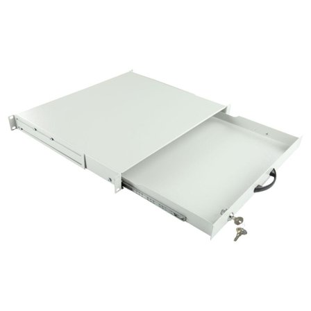 Lanview by Logon - racktastaturskuff - general use, lockable - 1U