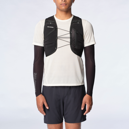 Salomon - Hardlooprugzakken Tassen & rugzakken Act Skin 4 No Flasks - Black / Metal